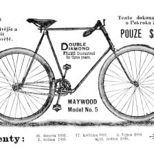 Nepřekonatelný “Maywood” bicycl.