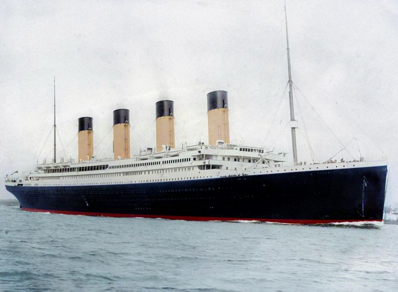 RMS Titanic. - klikněte pro zobrazení detailu