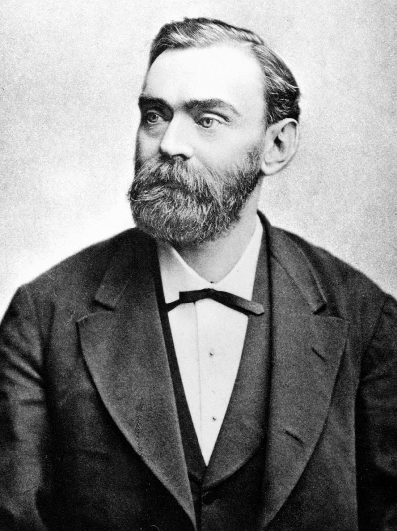 zobrazit detail historického snímku: Alfred Nobel.