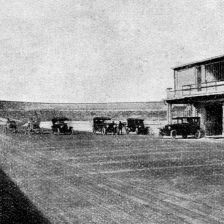 Autodrom na střeše továrny Fiat .