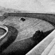 Autodrom na střeše továrny Fiat .