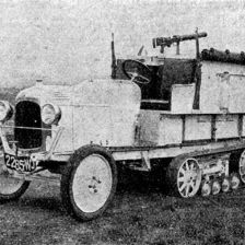 Automobil »Citroën«, který projel Saharou.