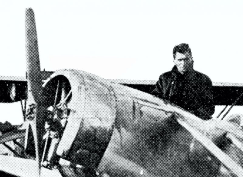 zobrazit detail historického snímku: Pilot Bohumil Munzar.