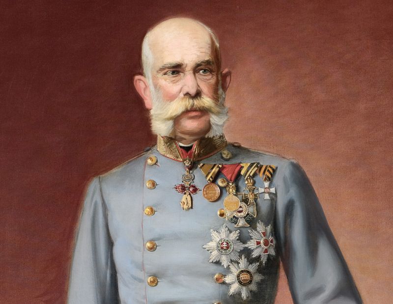 zobrazit detail historického snímku: J. V. císař František Josef I., král český.