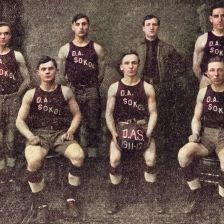 „Basket ball“ četa Sokola.