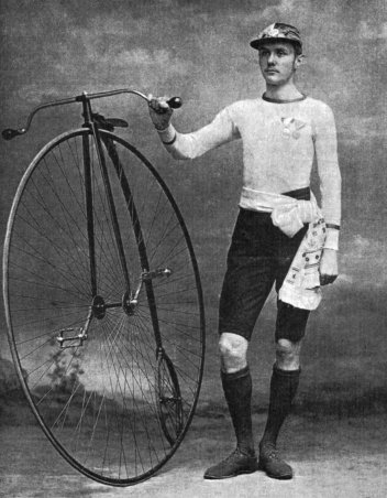 Josef Cífka - Champion Čech na bicyklu 1888. - klikněte pro zobrazení detailu