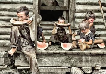 Sladké melouny. zobrazit detail historického snímku: Sladké melouny.