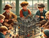 Rok 1933: Nepodceňujte výběr hraček pro děti, kvalitní stavebnice může ovlivnit celý jejich život: Vánoce jsou tu už za několik dní a tak pomalu…
