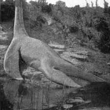 V Hagenbeck-ově předpotopním zvěřinci: Plesiosaurus.