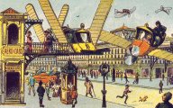 Města budoucnosti podle roku 1903: Jak budou vypadat naše města za sto let nevíme,...
