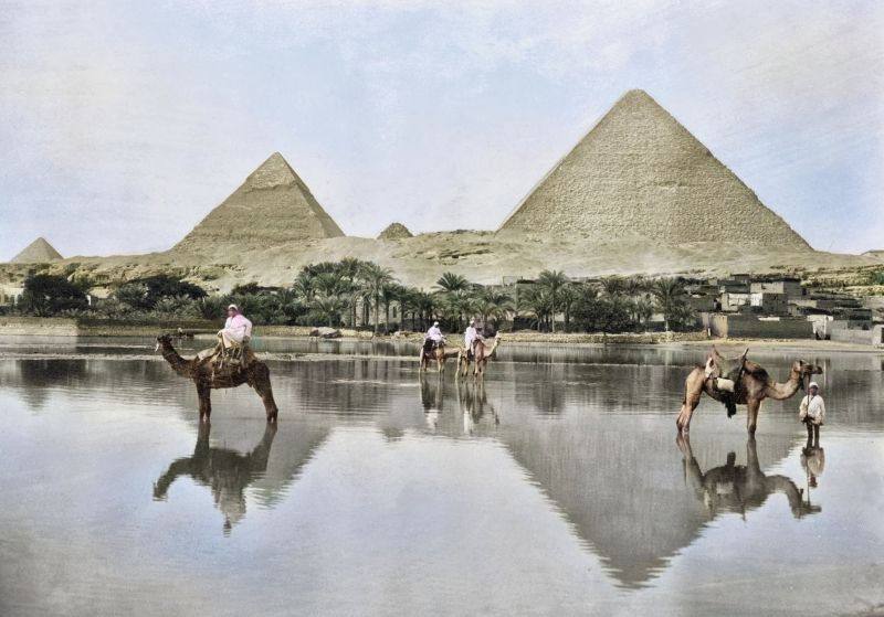 zobrazit detail historického snímku: Egypt.