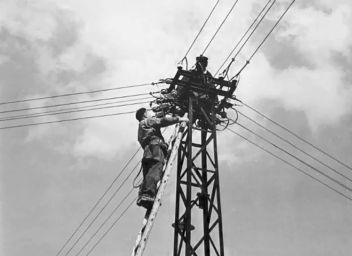 Elektrifikace Československa. - klikněte pro zobrazení detailu