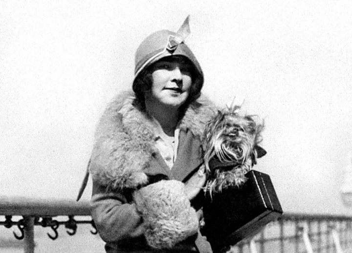 Herečka Fanny Ward. - klikněte pro zobrazení detailu