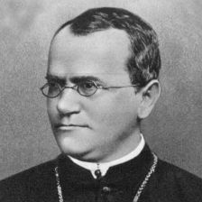retro fotografie Řehoř Jan Mendel.