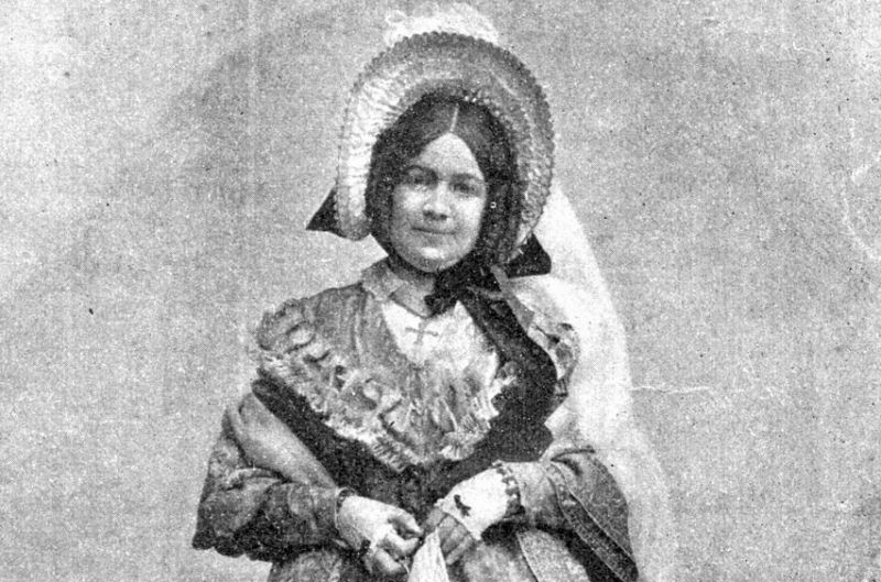 zobrazit detail historického snímku: Paní Hanna Kvapilová.