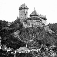 Hrad Karlštejn.