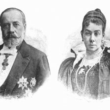 Hrabě Jan Harrach a hraběnka Marie Terezie, rozená princezna Thurn-Taxisová.