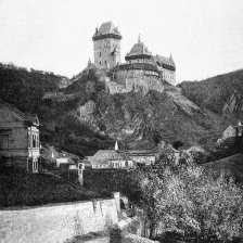 Hrad Karlštejn.