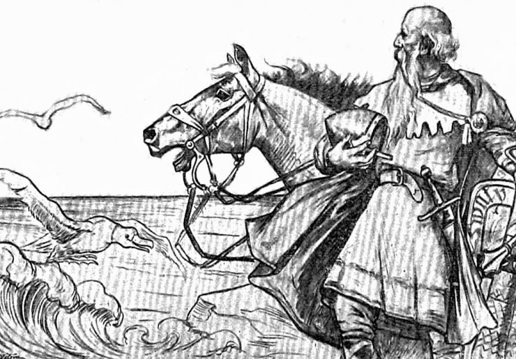 zobrazit detail historického snímku: Julius Fischer: Husité na Baltu.