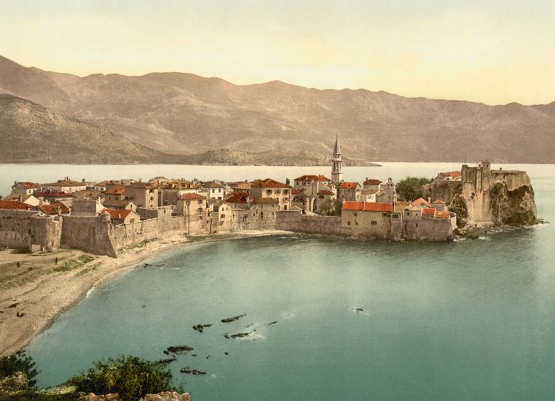 Město Budva. - klikněte pro zobrazení detailu