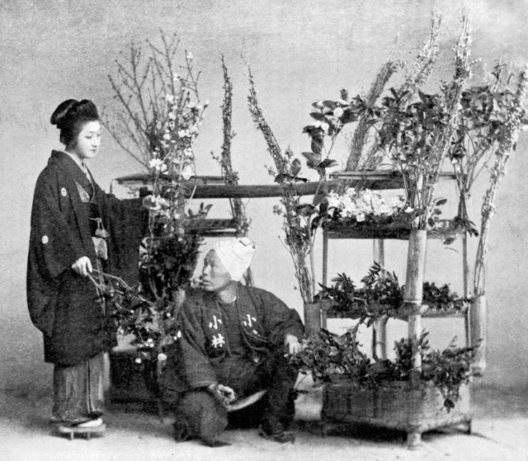 zobrazit detail historického snímku: Japonské obchody.