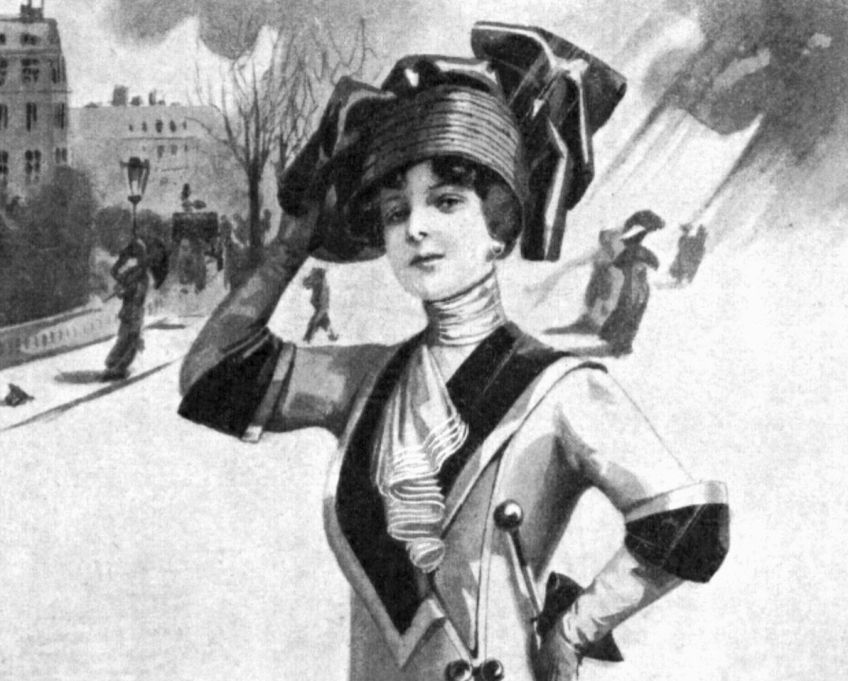 Jarní móda z Paříže: Jaká byla nejnovější pařížská jarní móda v roce 1911…