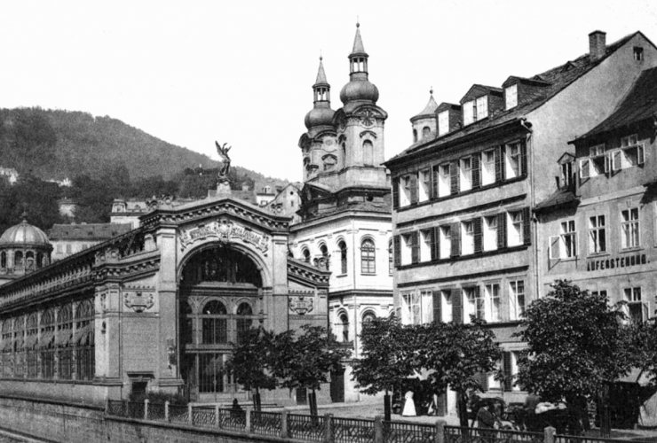 zobrazit detail historického snímku: Karlovy Vary.