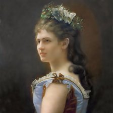 retro fotografie Kateřina Schrattová, přítelkyně císaře Františka Josefa I.