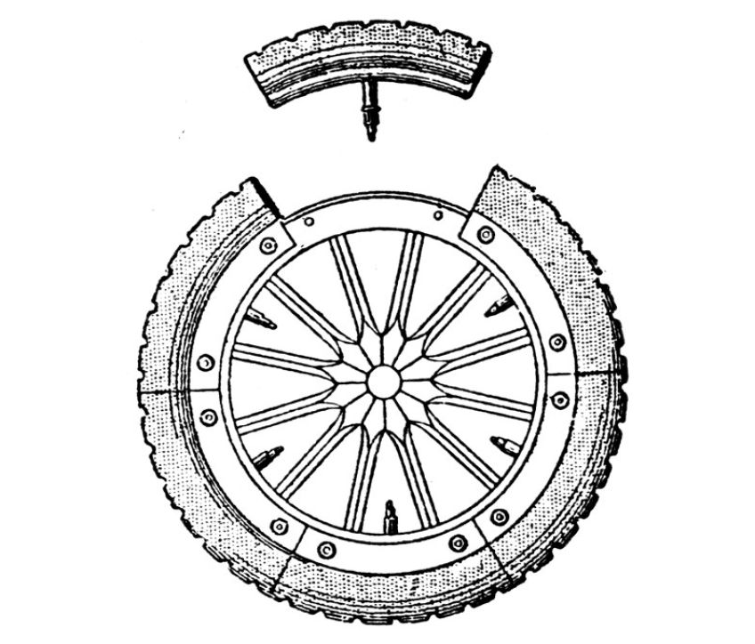 Snadno vyměnitelná skládací pneumatika: Výměna píchlé pneumatiky na automobilu je poměrně…
