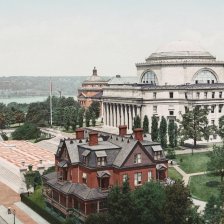 Knihovna kolumbijské univerzity.