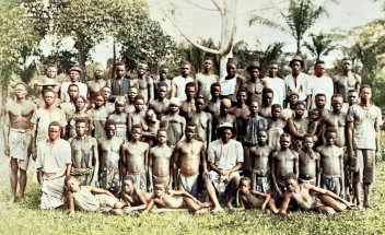 zobrazit detail historického snímku: Lidé z Konga.
