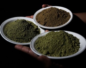 Misky s kratomem. - klikněte pro zobrazení detailu