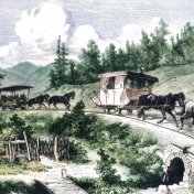 Úplné začátky železniční dopravy na našem území