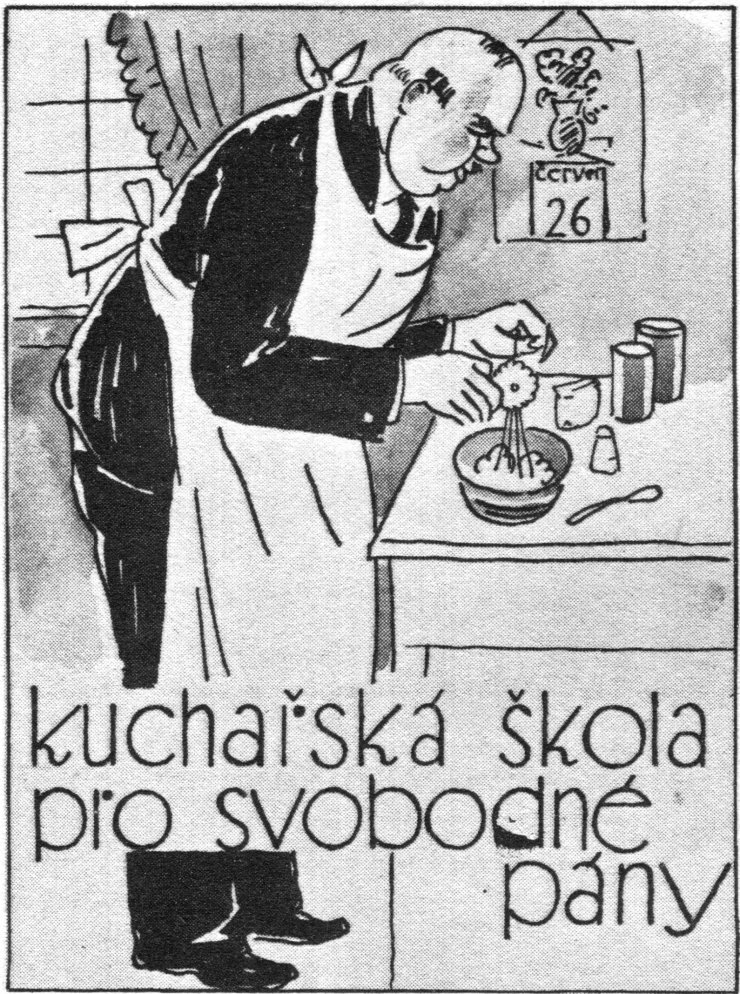 zobrazit detail historického snímku: Kuchařská škola pro svobodné pány.