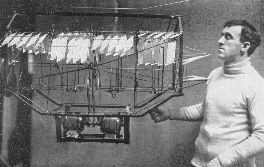 Může se z úspěšného sportovce stát letecký konstruktér?: Francouzský cyklista Edmond Jaquelin byl ve své době…