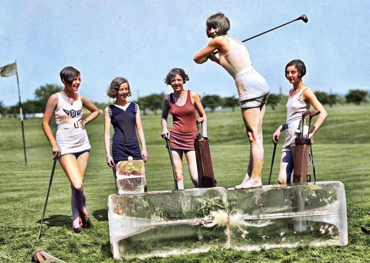 Ledové osvěžení na golfu. - klikněte pro zobrazení detailu Ledové osvěžení na golfu. - klikněte pro zobrazení detailu