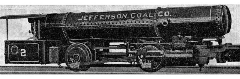 zobrazit detail historického snímku: Lokomotiva hnaná stlačeným vzduchem.
