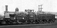 Originální parní lokomotiva Cornwall : Zajímavou a velmi rychlou parní lokomotivu s…