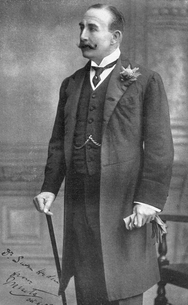 zobrazit detail historického snímku: Lord Minto, místokrál indický, na nějž spáchán dvojí attentát.