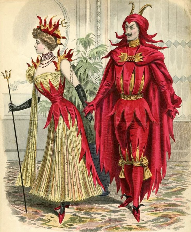 zobrazit detail historického snímku: Maškarní ples.