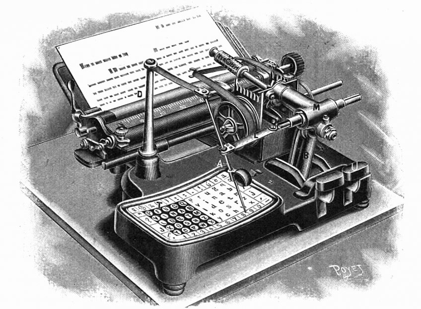 Byl historický psací stroj bez mechanické klávesnice vzor pro dnešní smartphony a tablety?: Myslíte, že je dotyková obrazovka nový vynález?…