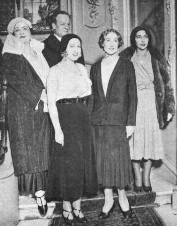 Volba „Miss Paříž 1931“. - klikněte pro zobrazení detailu