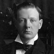 Winston Churchill, nejzajímavější osobnost nového kabinetu anglického.