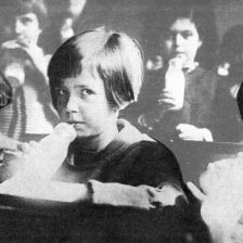 retro fotografie Mléčná akce.
