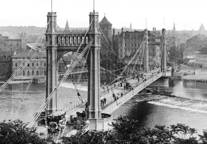 zobrazit detail historického snímku: Most císaře Františka Josefa.