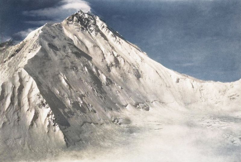 Mount Everest, rok 1921 - klikněte pro zobrazení detailu