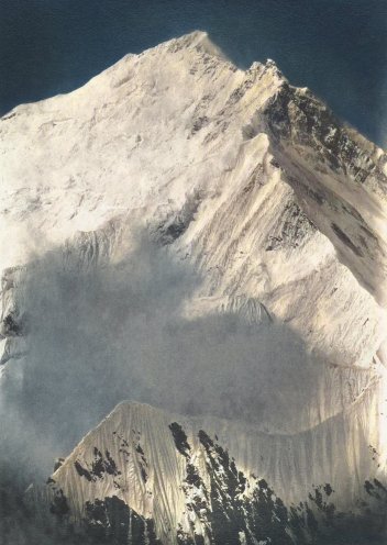 Mount Everest, rok 1921. - klikněte pro zobrazení detailu