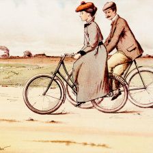 Jaký byl v roce 1902 vztah mezi chodci a cyklisty? K toleranci měl daleko, občas šlo cyklistům o zdraví!