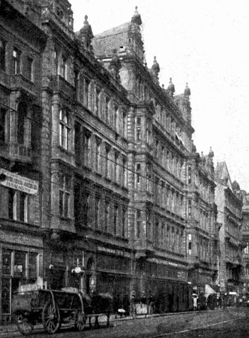 Hlávkův palác v Praze. - klikněte pro zobrazení detailu