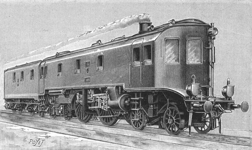 Nejrychlejší parní lokomotiva své doby Nejrychlejší parní lokomotiva své doby: Zajímavou aerodynamicky kapotovanou parní lokomotivu…